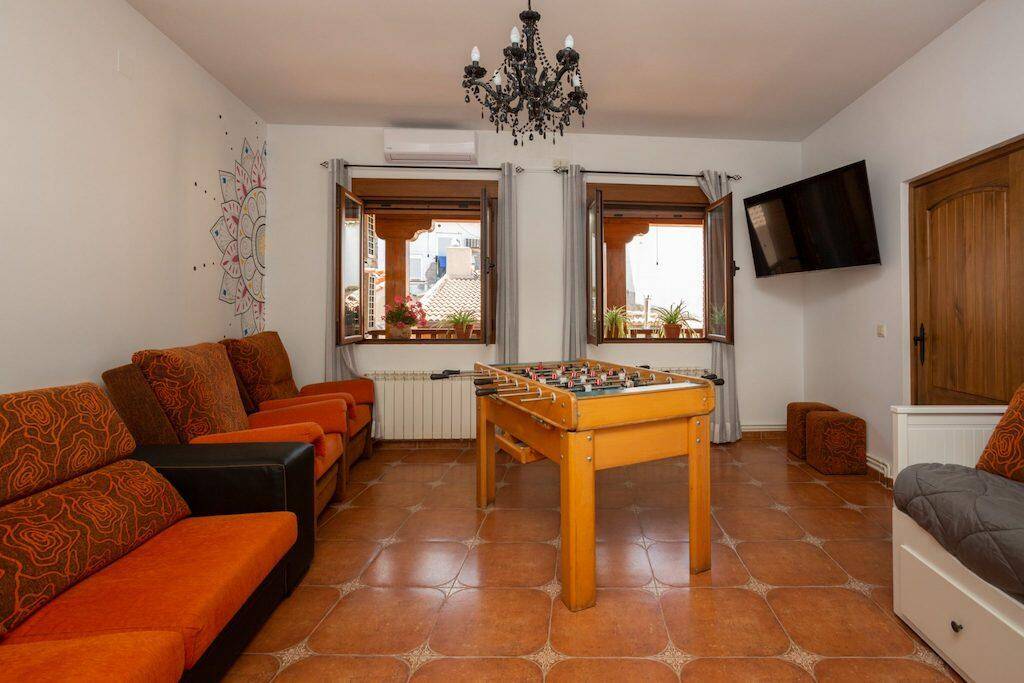 Futbolín-sala-de-juegos-casa-rural-almonacid-de-toledo