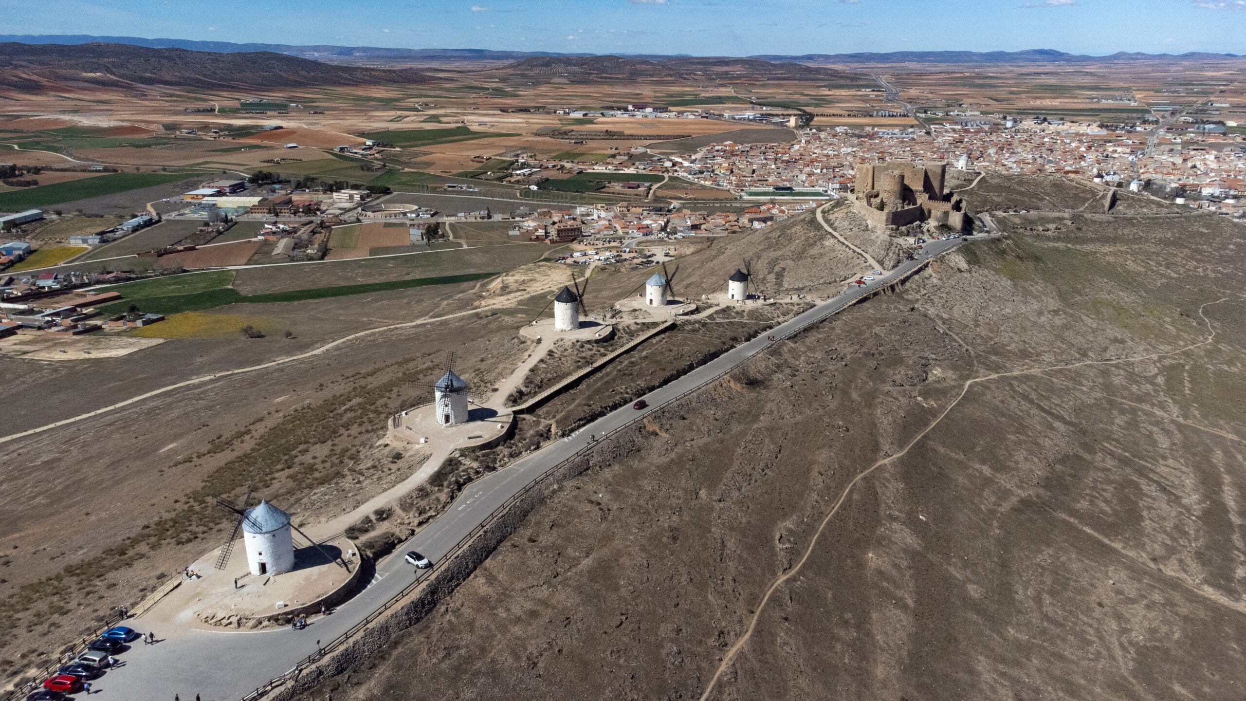 Castillo y molinos de Consuegra